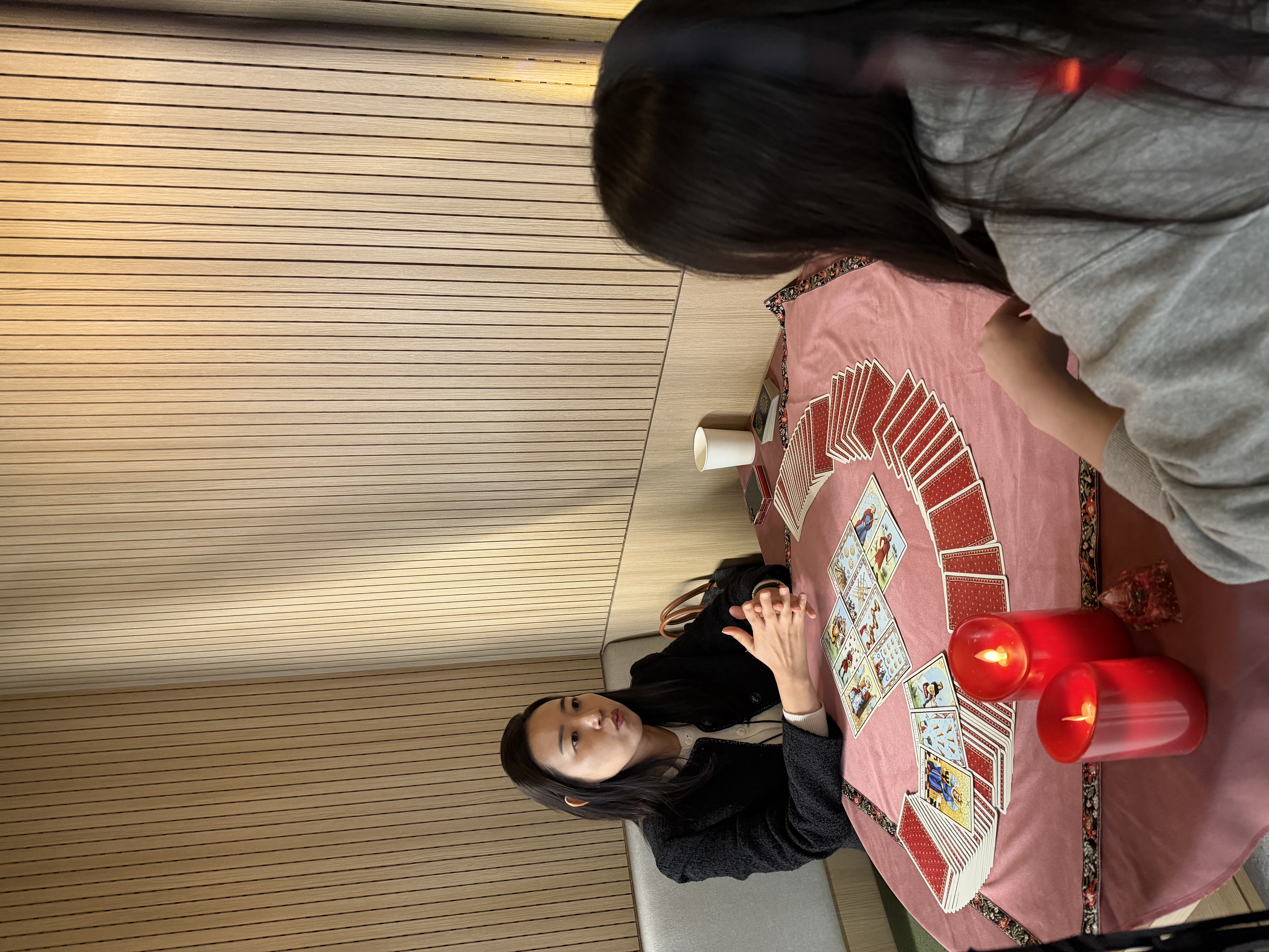 기업 행사 타로 상담 현장 모습