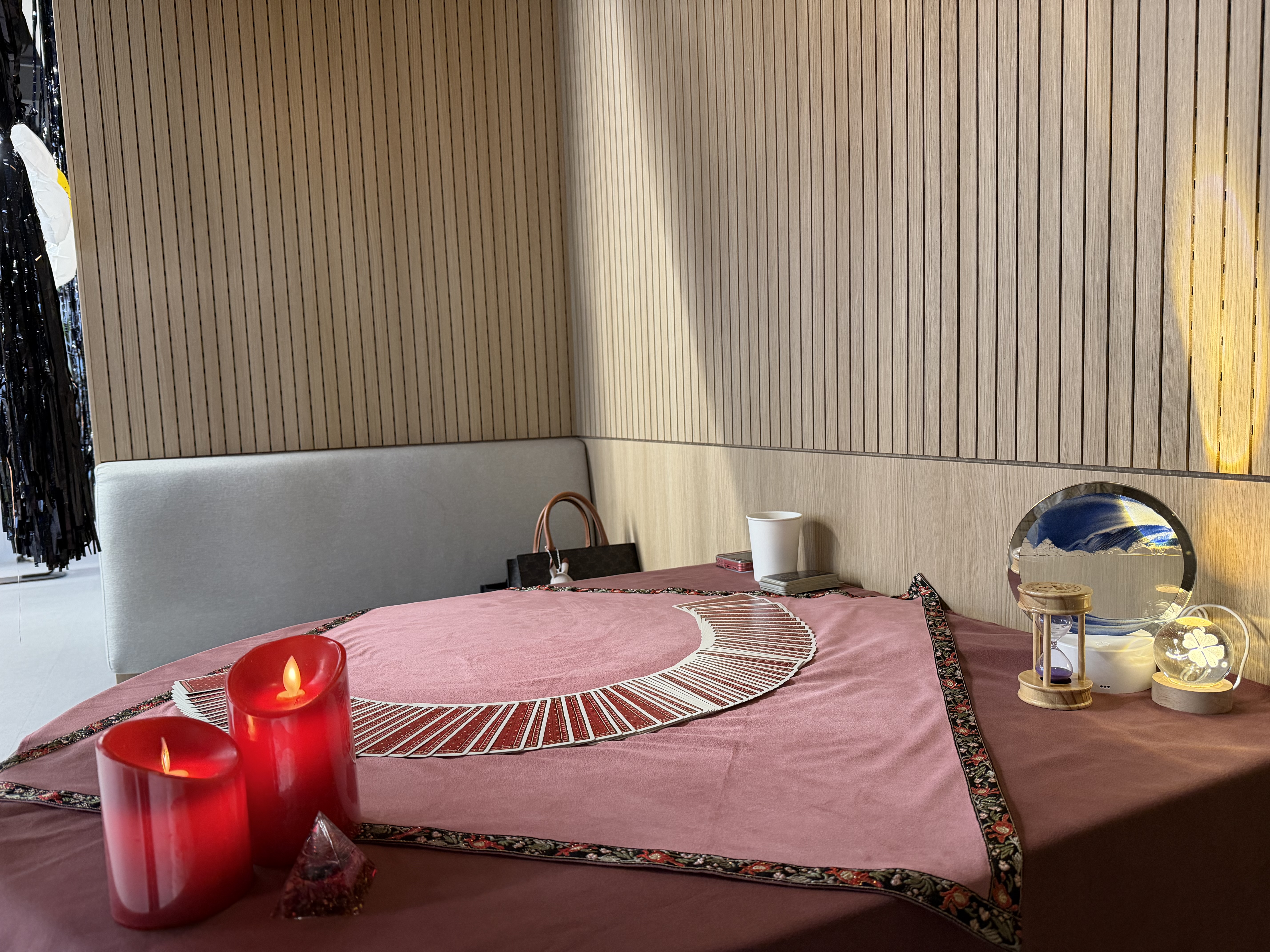 기업 행사 타로 상담 현장 모습